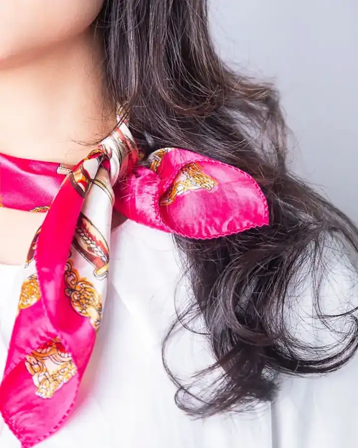 Foulard Lydie, coloris Blanc cassé