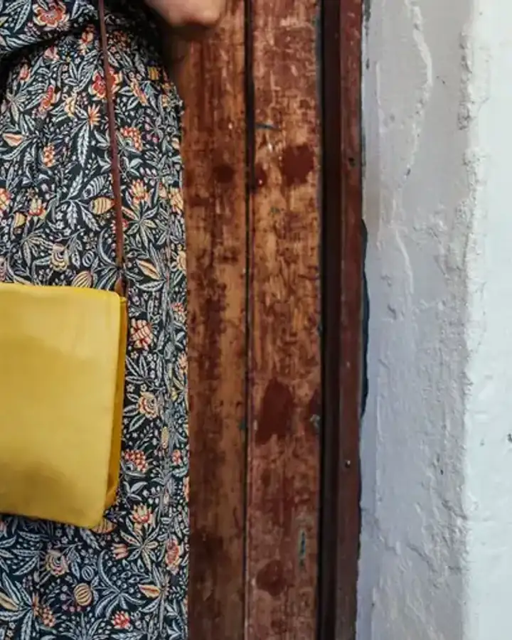Sac bandoulière Mariam, coloris Camel